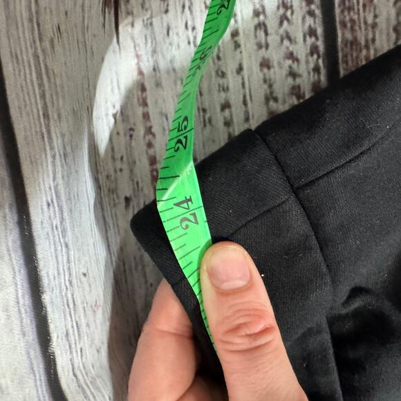 Talbots Black Stretch Pencil Skirt Classic Fit Lined Career Office Skirt 24W - Picture 6 of 7